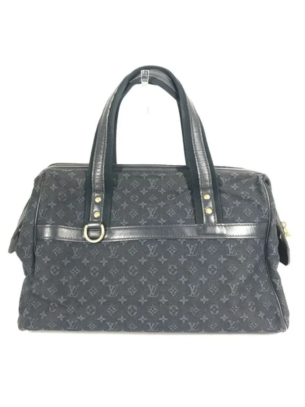 Louis Vuitton Boston Bag e Monogram Mini Canvas Blue - Picture 2 of 9